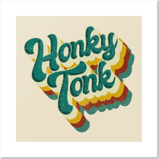 Honky Tonk Posters and Art